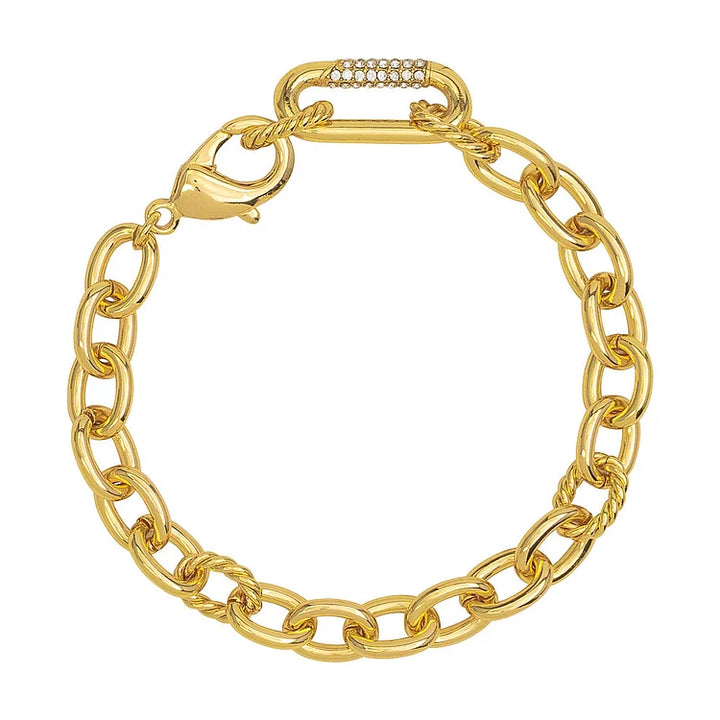 Classic Link Bracelet - Elisander-Gold-State of Style