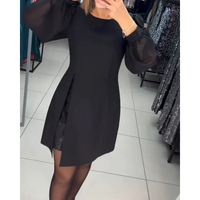 Classic Long Sleeve Dress - Isabelle-S-State of Style