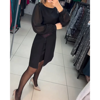 Classic Long Sleeve Dress - Isabelle-S-State of Style