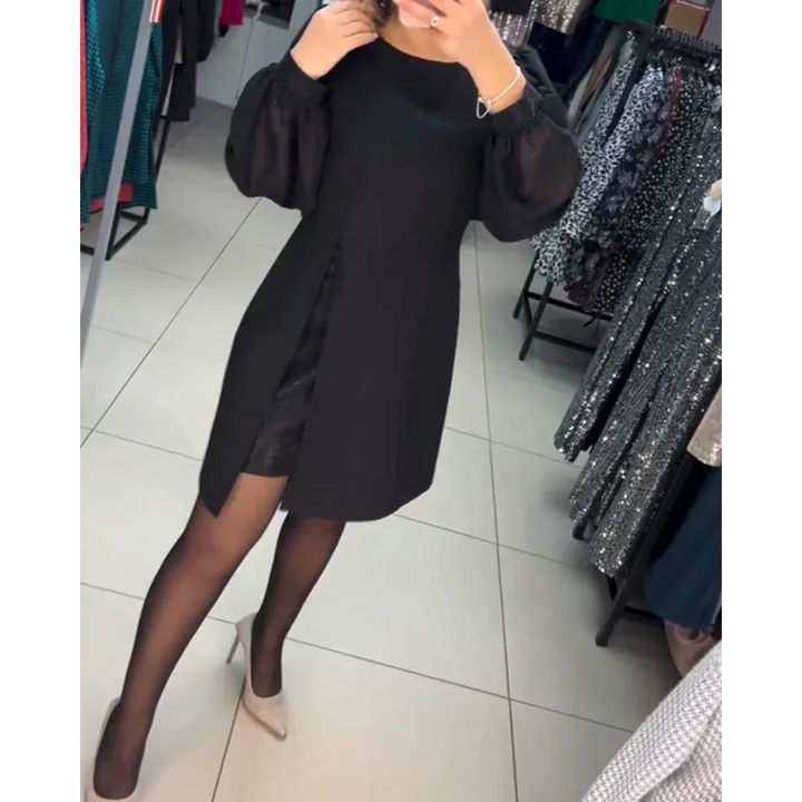 Classic Long Sleeve Dress - Isabelle-S-State of Style