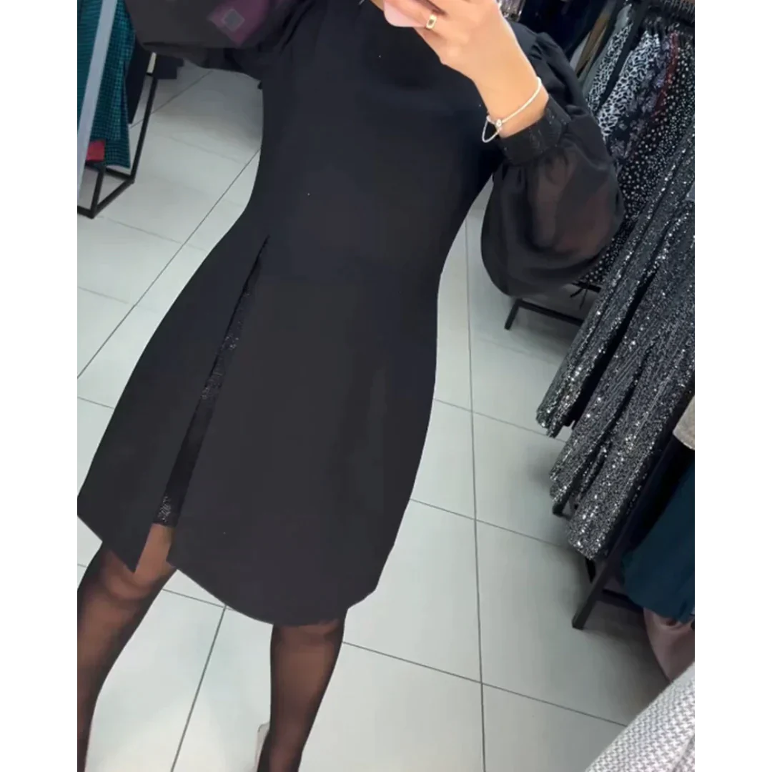 Classic Long Sleeve Dress - Isabelle-S-State of Style