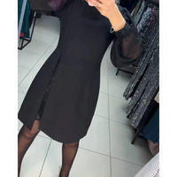 Classic Long Sleeve Dress - Isabelle-S-State of Style