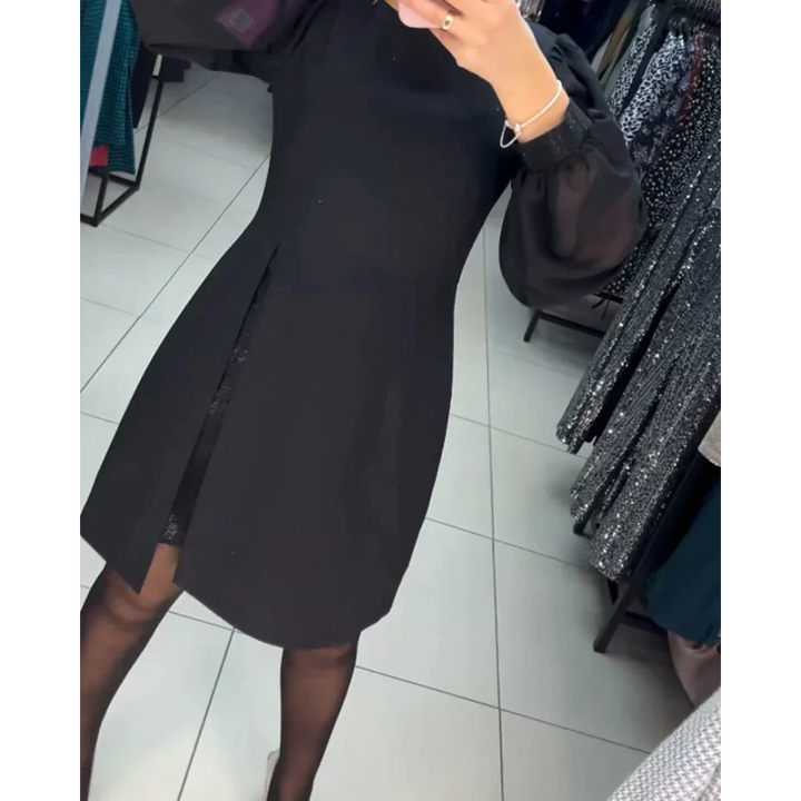Classic Long Sleeve Dress - Isabelle-S-State of Style