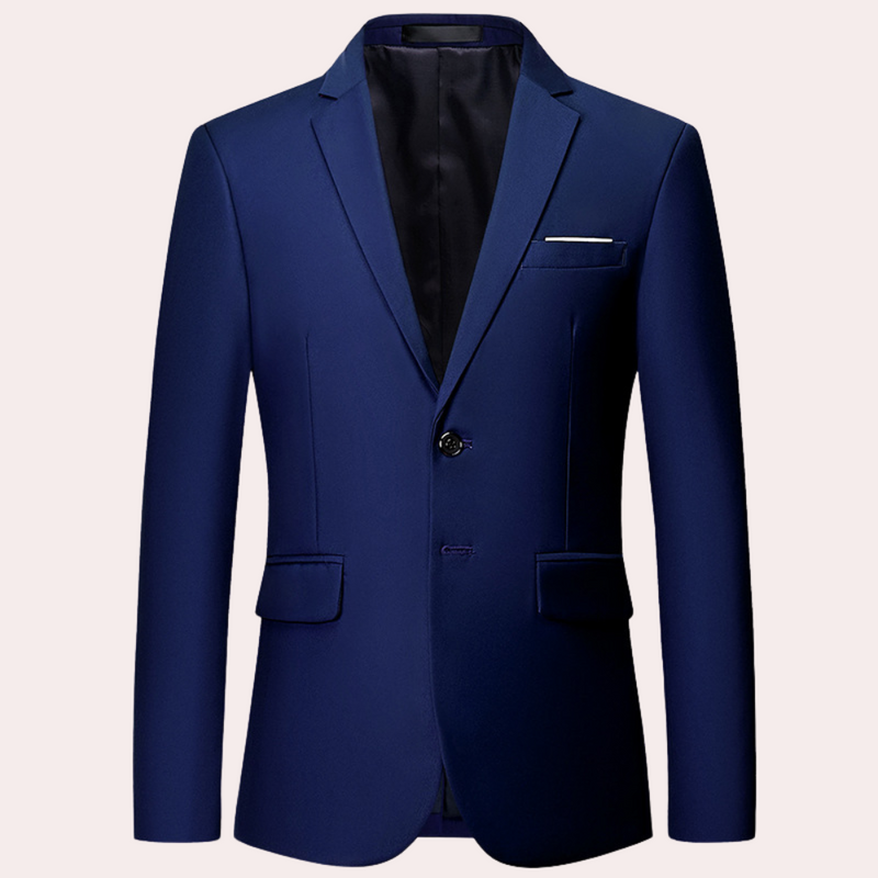 Classic Men's Blazer - Ariston-Royal Blue-46-State of Style