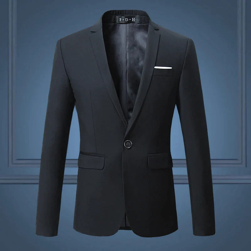 Classic Men's Blazer - Maxim-Black-S-State of Style