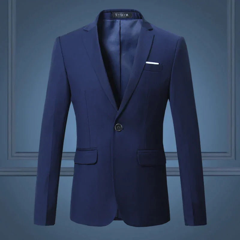 Classic Men's Blazer - Maxim-Blue-S-State of Style