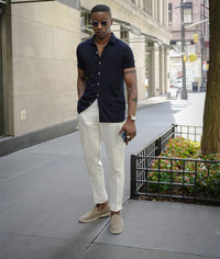 Classic Men's Leather Loafers - Lorenzo-Black-40-State of Style