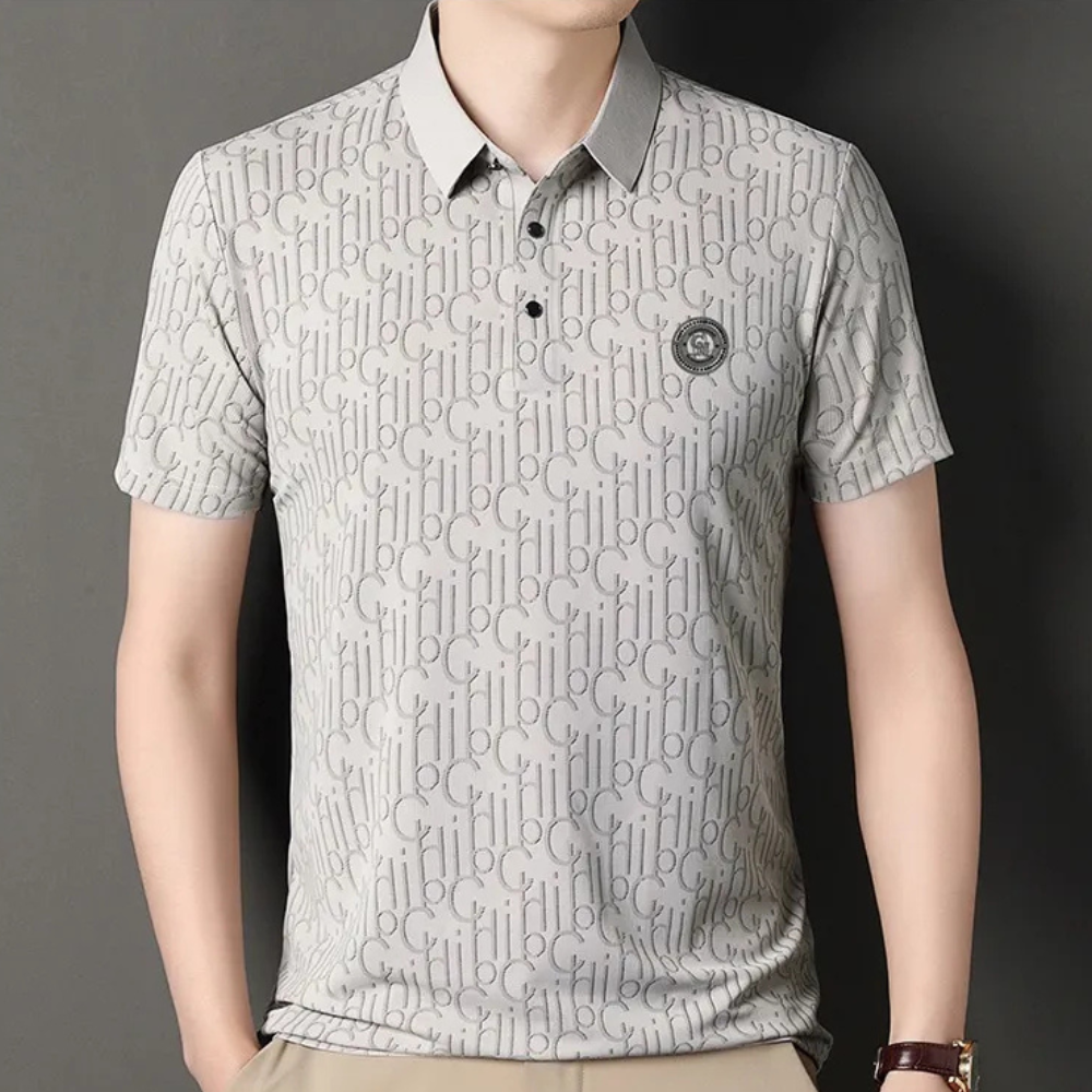 Classic Men's Polo - Timo-Beige-S-State of Style