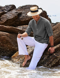 Classic men's shirt with a relaxed fit – Lennox-White-S-State of Style