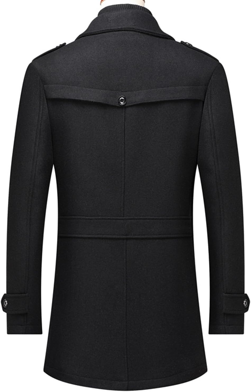 Classic Men's Winter Blazer - Luca-Black-S-State of Style