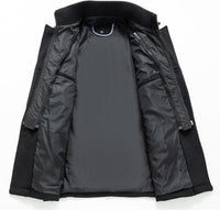 Classic Men's Winter Blazer - Luca-Black-S-State of Style