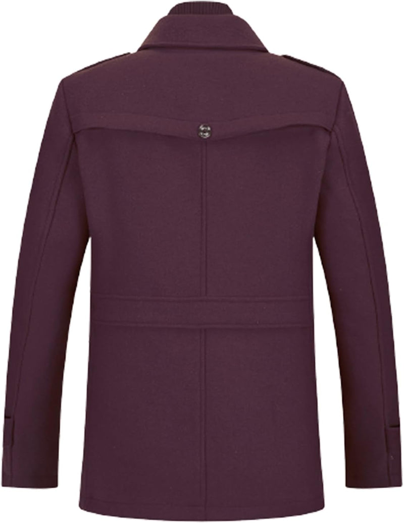 Classic Men's Winter Blazer - Luca-Black-S-State of Style