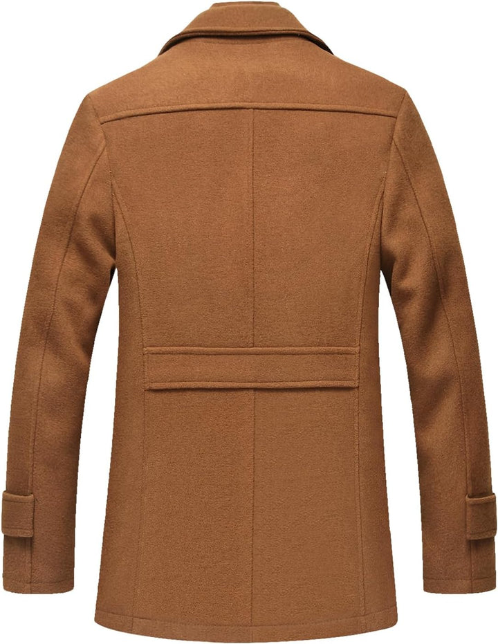 Classic Men's Winter Blazer - Luca-Black-S-State of Style