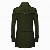 Classic Men's Winter Blazer - Luca-Black-S-State of Style