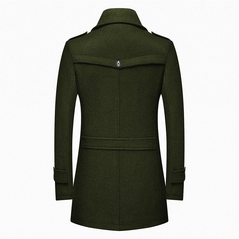 Classic Men's Winter Blazer - Luca-Black-S-State of Style