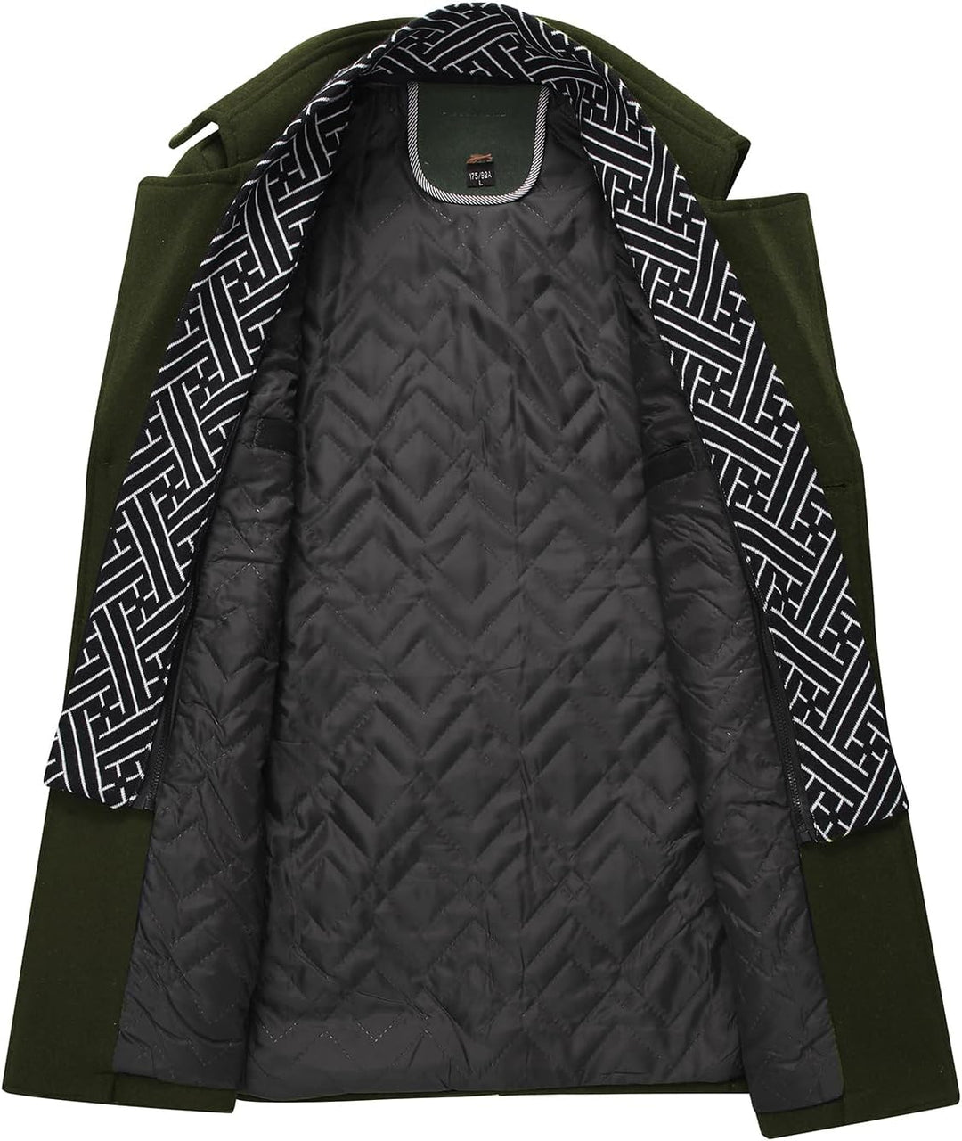 Classic Men's Winter Blazer - Luca-Black-S-State of Style