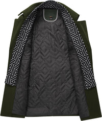 Classic Men's Winter Blazer - Luca-Black-S-State of Style