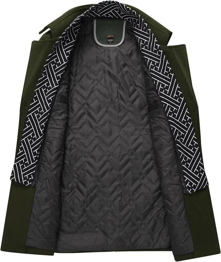 Classic Men's Winter Blazer - Luca-Black-S-State of Style