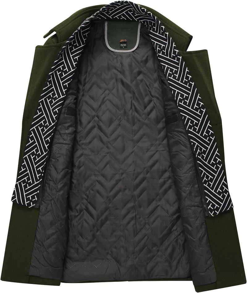 Classic Men's Winter Blazer - Luca-Black-S-State of Style