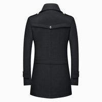 Classic Men's Winter Blazer - Luca-Black-S-State of Style