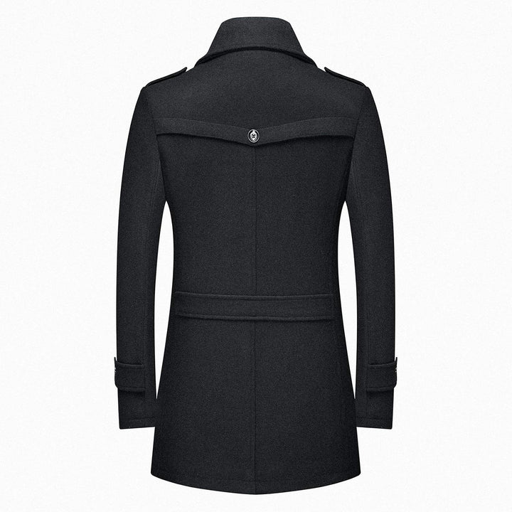 Classic Men's Winter Blazer - Luca-Black-S-State of Style