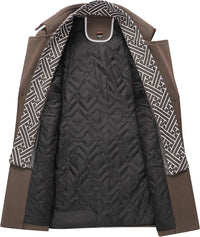 Classic Men's Winter Blazer - Luca-Black-S-State of Style