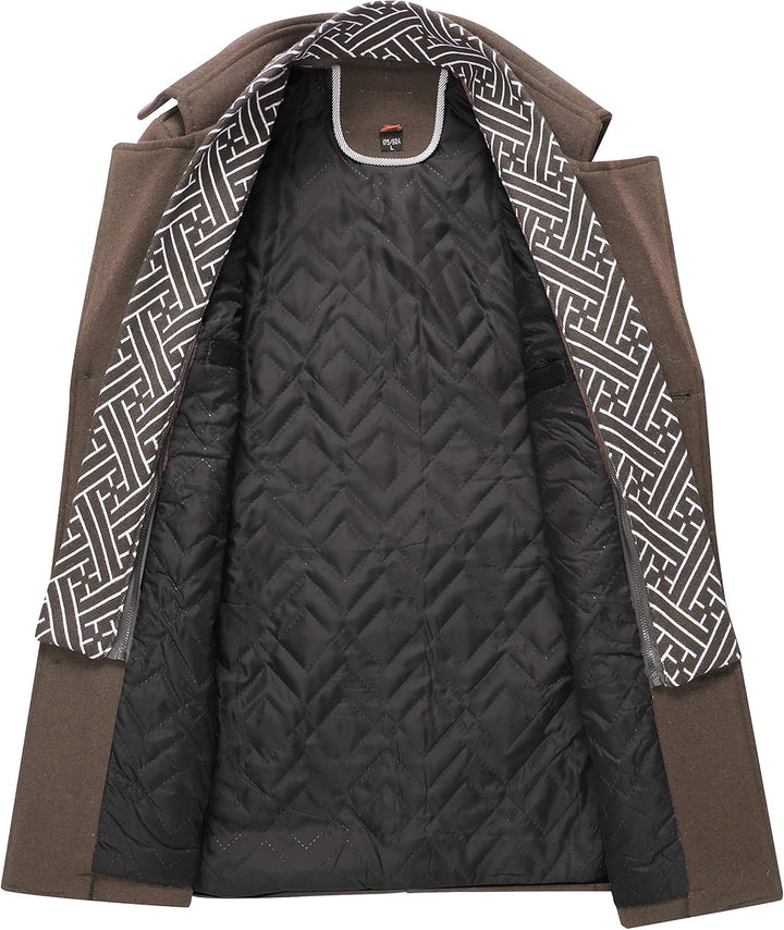 Classic Men's Winter Blazer - Luca-Black-S-State of Style