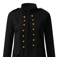 Classic Mid-length Women's Coat - Elise-Green-XS-State of Style