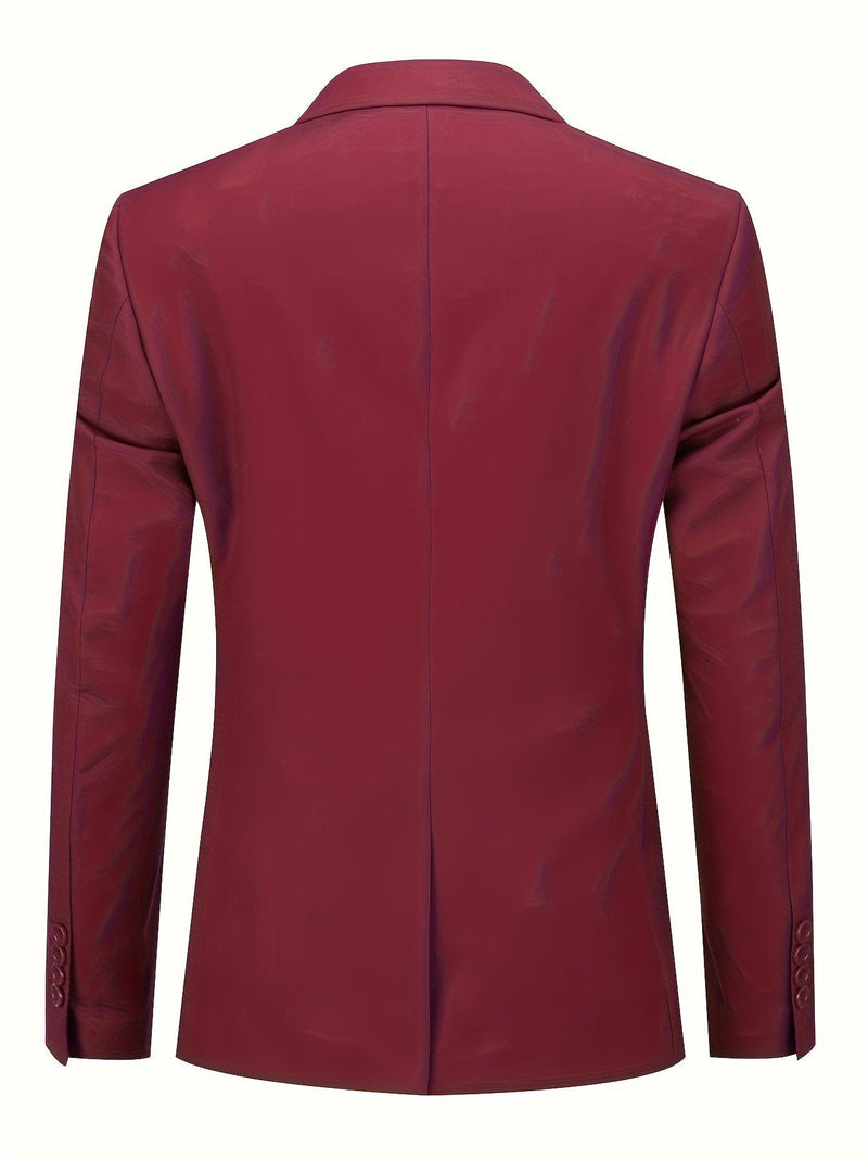 Classic Plain Men's Blazer - Floris-Brown-XS-State of Style