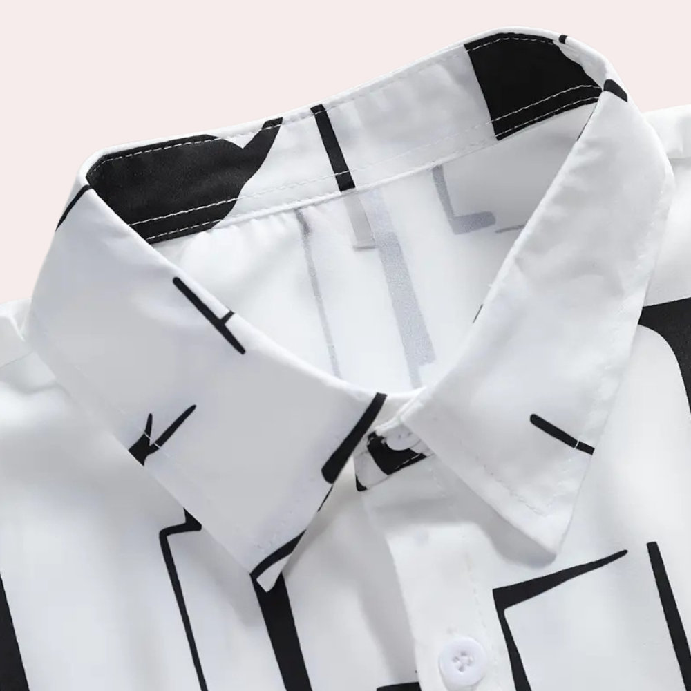 Classic Shirt with Button Closure for Men - Hugo-S-State of Style