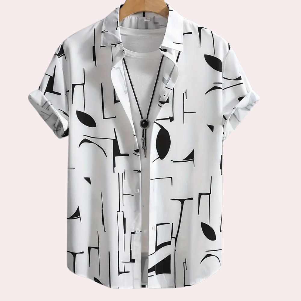 Classic Shirt with Button Closure for Men - Hugo-S-State of Style