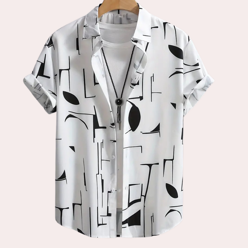 Classic Shirt with Button Closure for Men - Hugo-S-State of Style