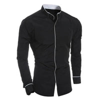 Classic Slim-Fit Shirt Jonas – Casual Elegance for Everyday Wear-Black-M-State of Style