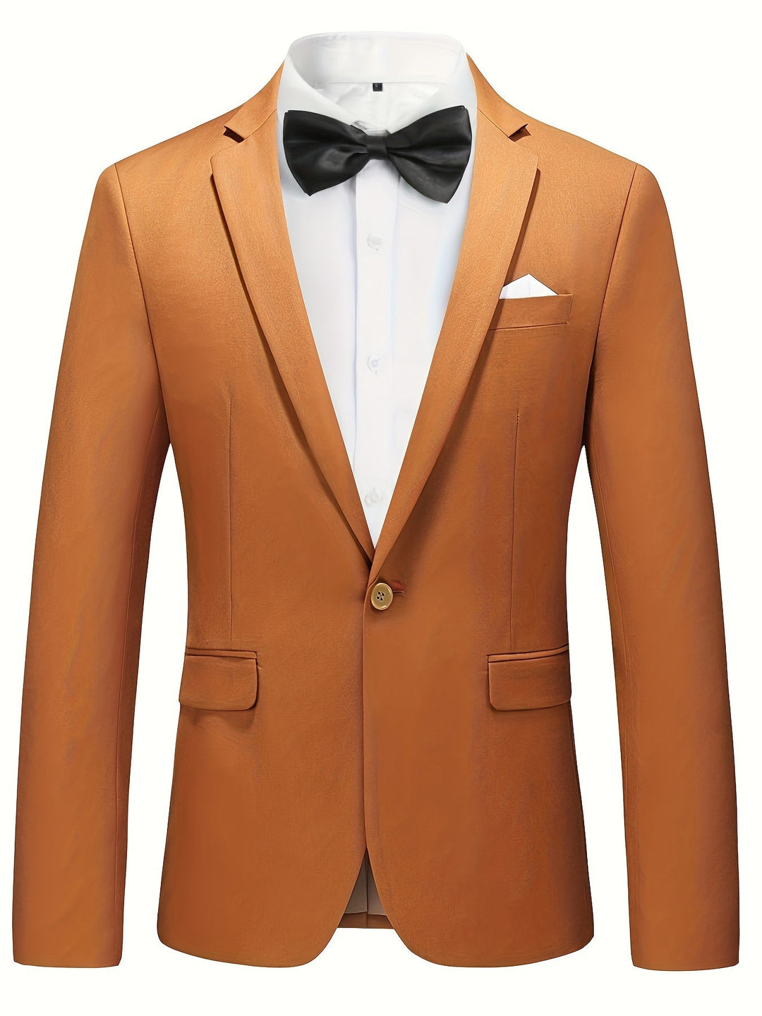Classic Solid Men's Blazer - Floris-Brown-S-State of Style