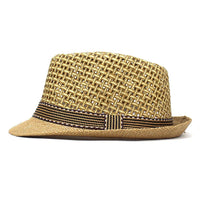 Classic Straw Jazz Hat Brandon – Retro Outdoor Style-Brown-State of Style