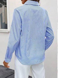 Classic Striped Women's Blouse - Larissa-XS-State of Style