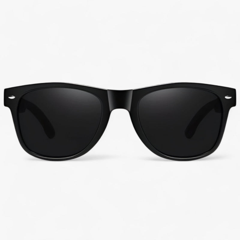 Classic Sunglasses with UV Protection - Solaris-Black-State of Style