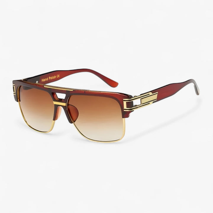 Classic Unisex Mirror Sunglasses – Lynor-Brown-State of Style