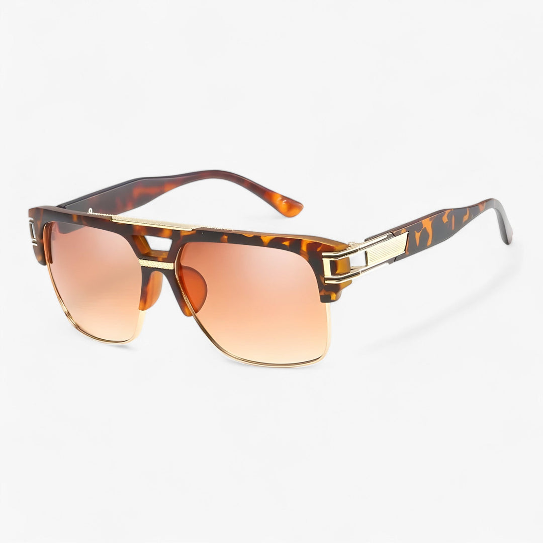 Classic Unisex Mirror Sunglasses – Lynor-Leopard-State of Style