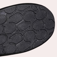 Classic Warm Ladies' Slippers - Selina-Black-3-State of Style