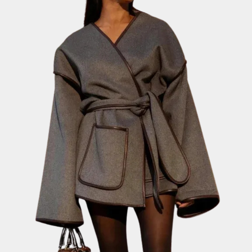 Classic Winter Coat for Women - Lucienne-XS-State of Style