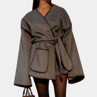 Classic Winter Coat for Women - Lucienne-XS-State of Style