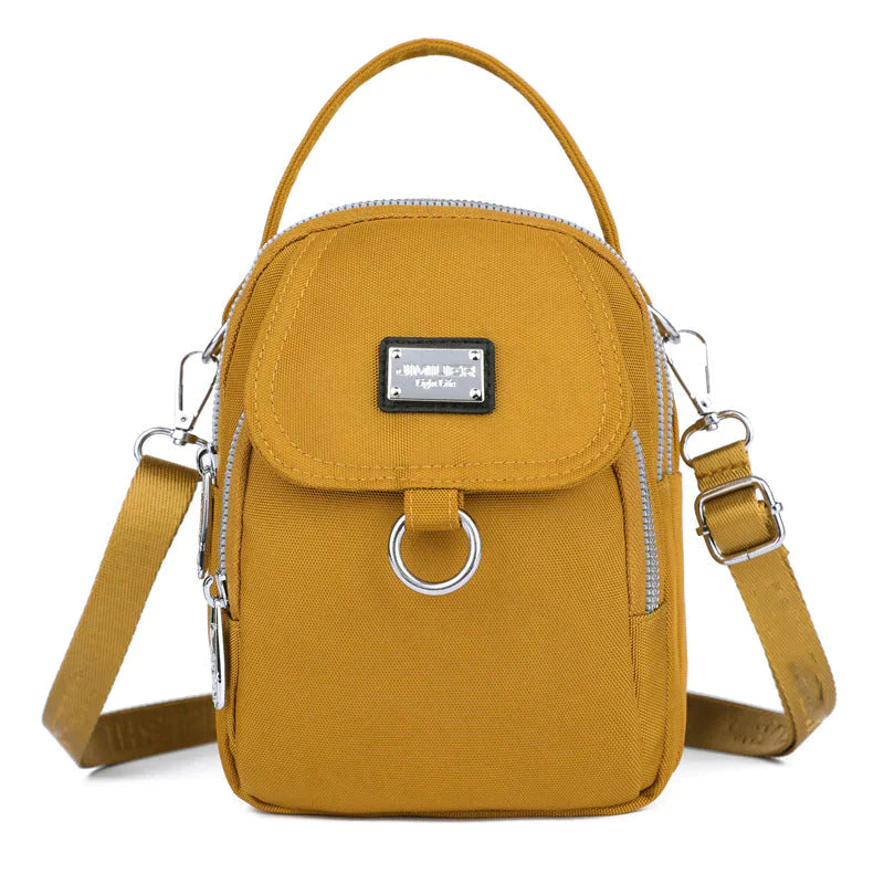 Classic Women's Bag with Ample Storage - Celeste-Yellow-State of Style