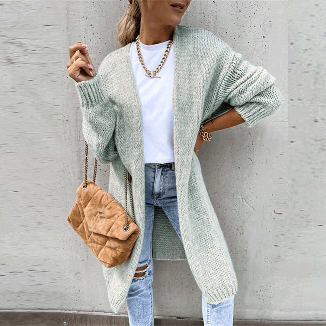 Classic Women's Cardigan - Camille-Beige-S-State of Style