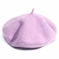 Classic Wool Beret - Marlene-Purple-State of Style