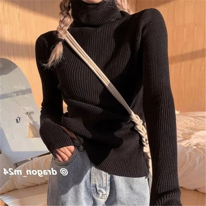 ClassicSweater | Women's Pullover-Black-S-State of Style