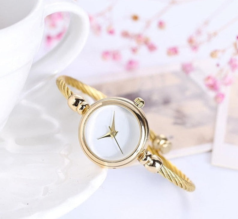 ClassyWatch | Women's Watch-Gold/White-State of Style