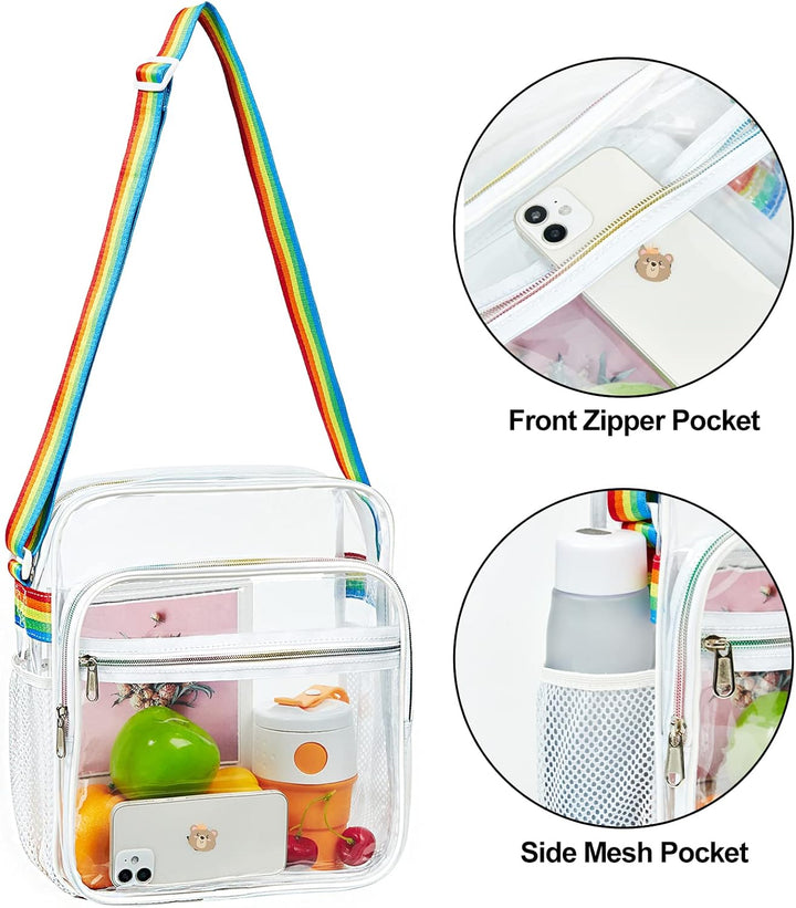 Clear Stadium Approved Crossbody Bag – Nova