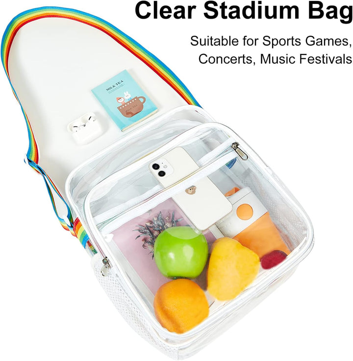 Clear Stadium Approved Crossbody Bag – Nova