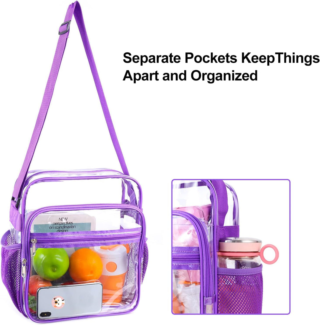Clear Stadium Approved Crossbody Bag – Nova